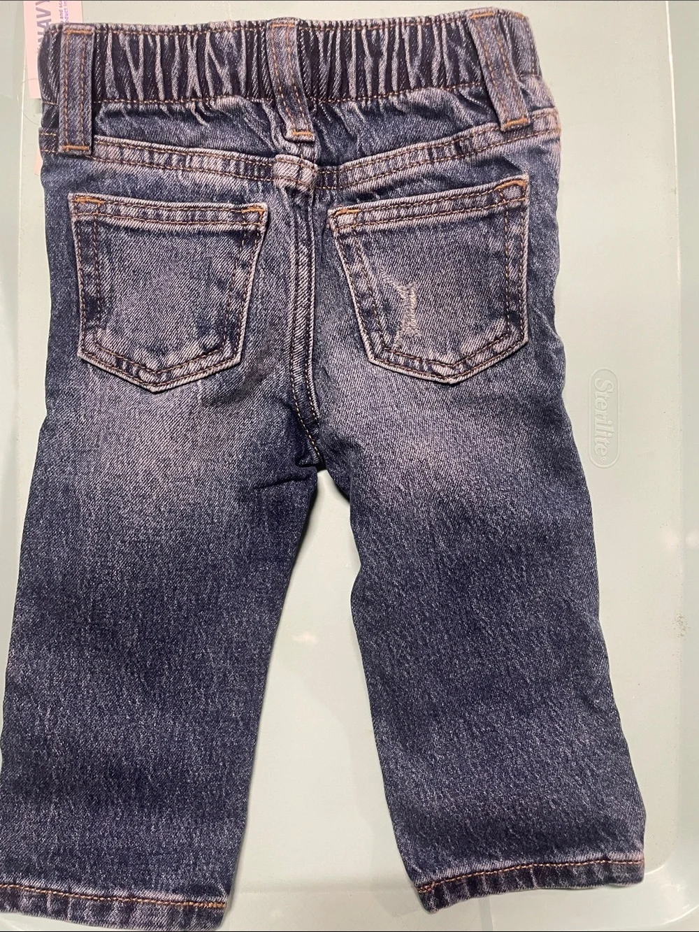 Old Navy Dark Blue Straight Jeans for Kids
